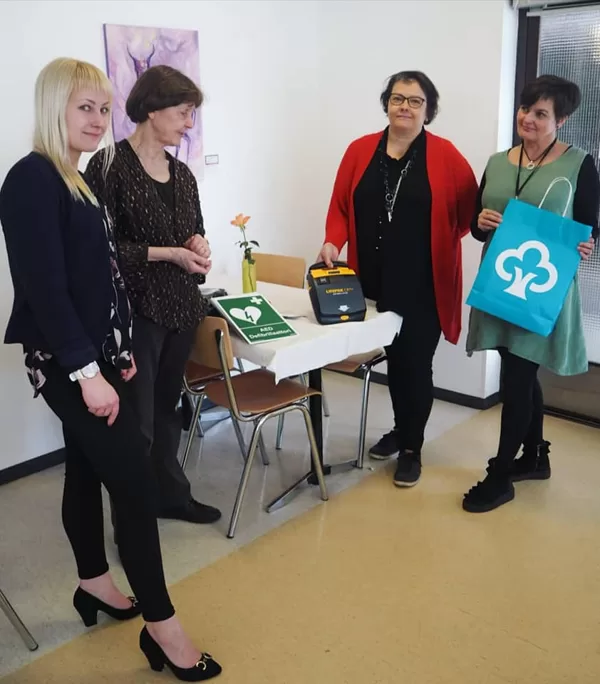 Säästöpankin lahjoittama sydäniskuri